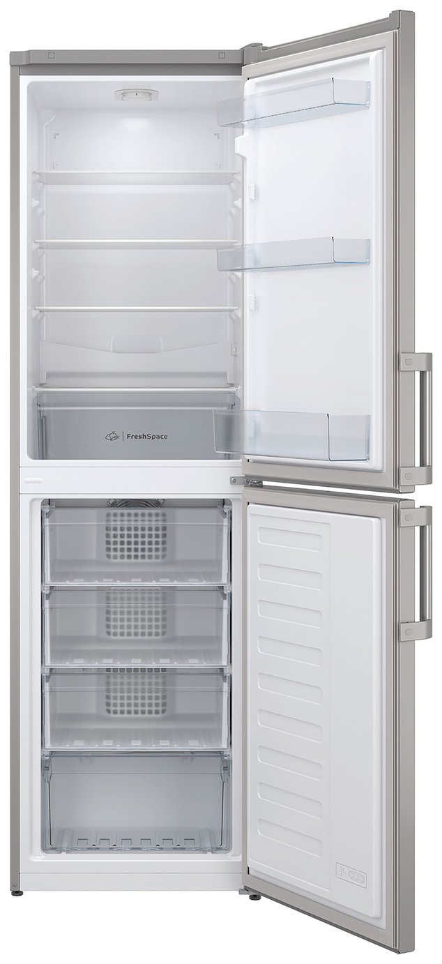 Indesit IB55732SUK Fridge Freezer - Silver