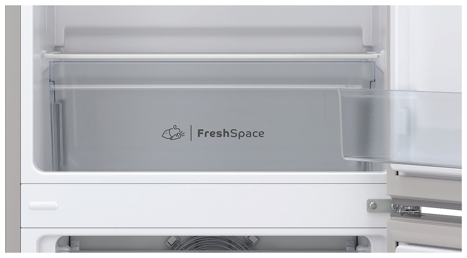 Indesit IB55732SUK Fridge Freezer - Silver