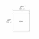 Simplehuman Code K Custom Fit Bin Liners - Pack of 20
