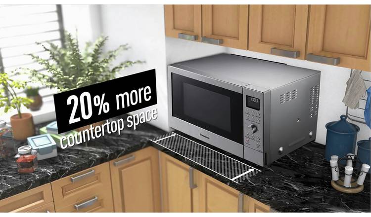 Panasonic 1000W Combination Microwave Oven 27L NN-CD58-Steel