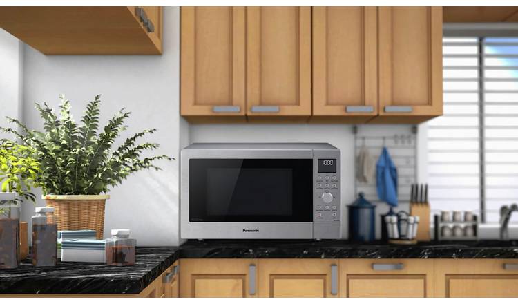 Panasonic 1000W Combination Microwave Oven 27L NN-CD58-Steel