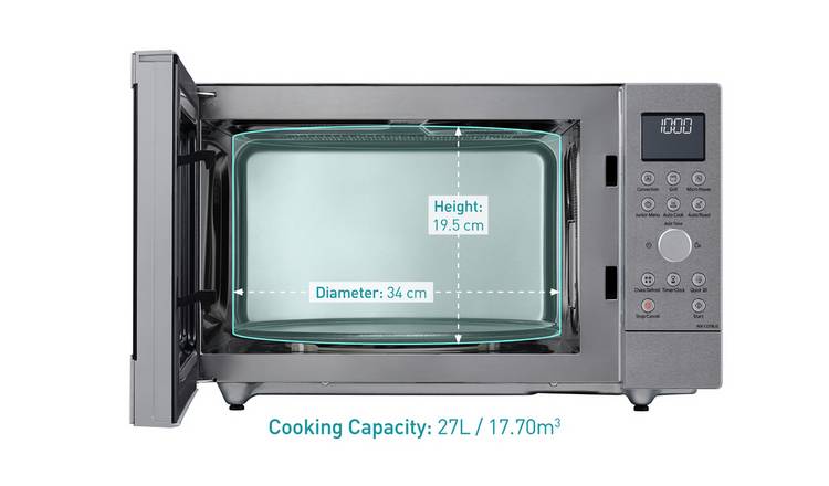 Panasonic 1000W Combination Microwave Oven 27L NN-CD58-Steel