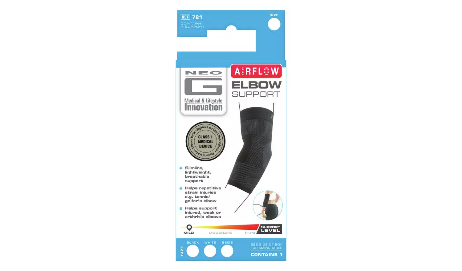 Neo G Airflow Elbow Support - Medium