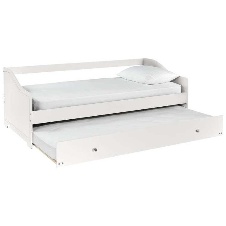 Habitat Brooklyn Day Bed with Trundle - White