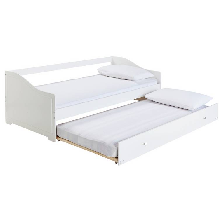 Habitat Brooklyn Day Bed with Trundle - White