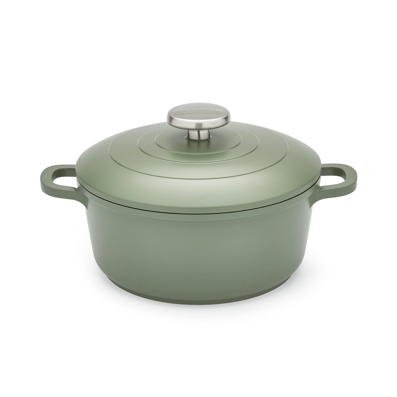Morphy Richards 2.3 Litre Aluminium Casserole Dish - Green