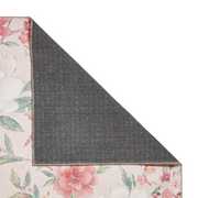 Catherine Lansfield Floral Pink Flatweave Rug - 76x150cm