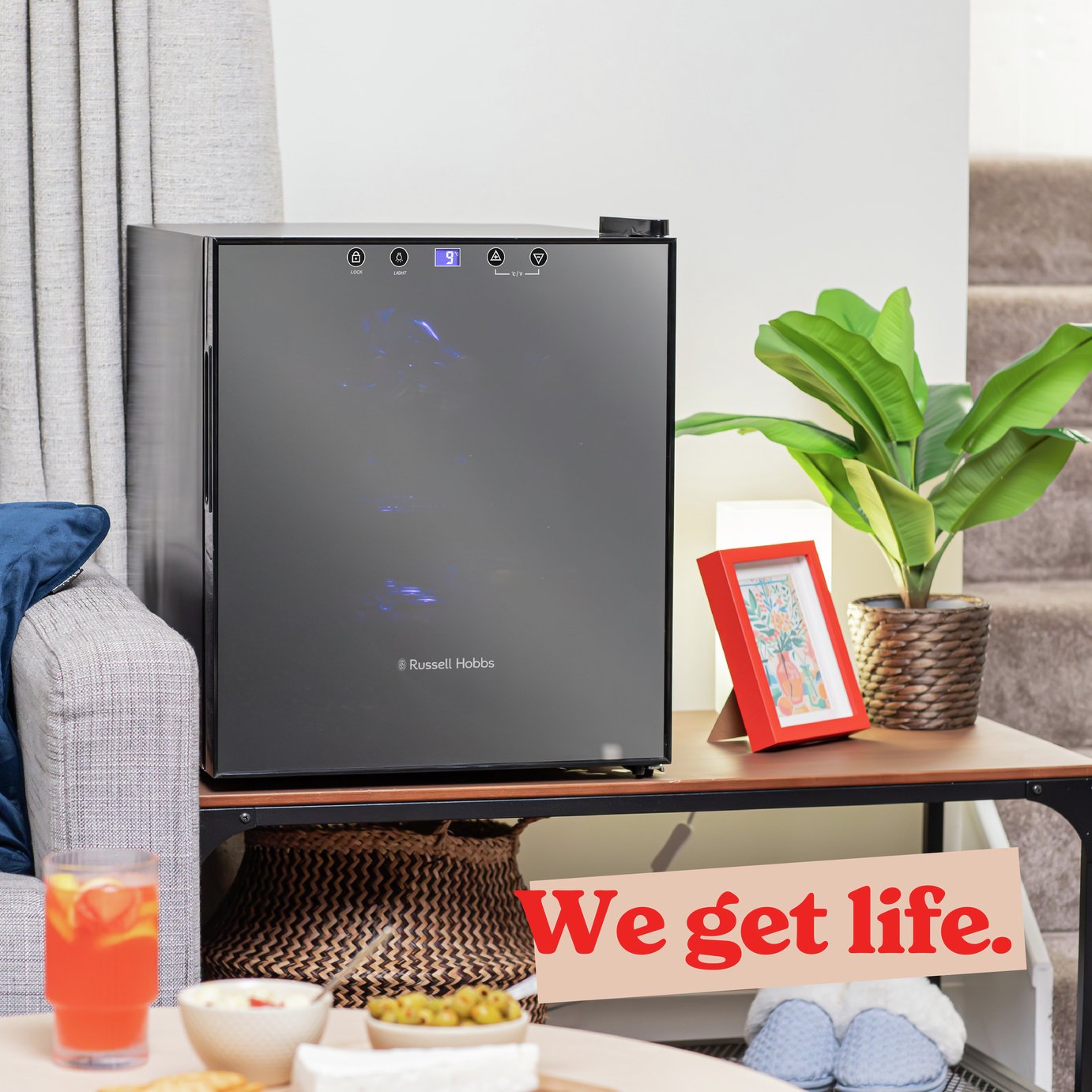 Russell Hobbs RH15WC201MR Wine Cooler - Black