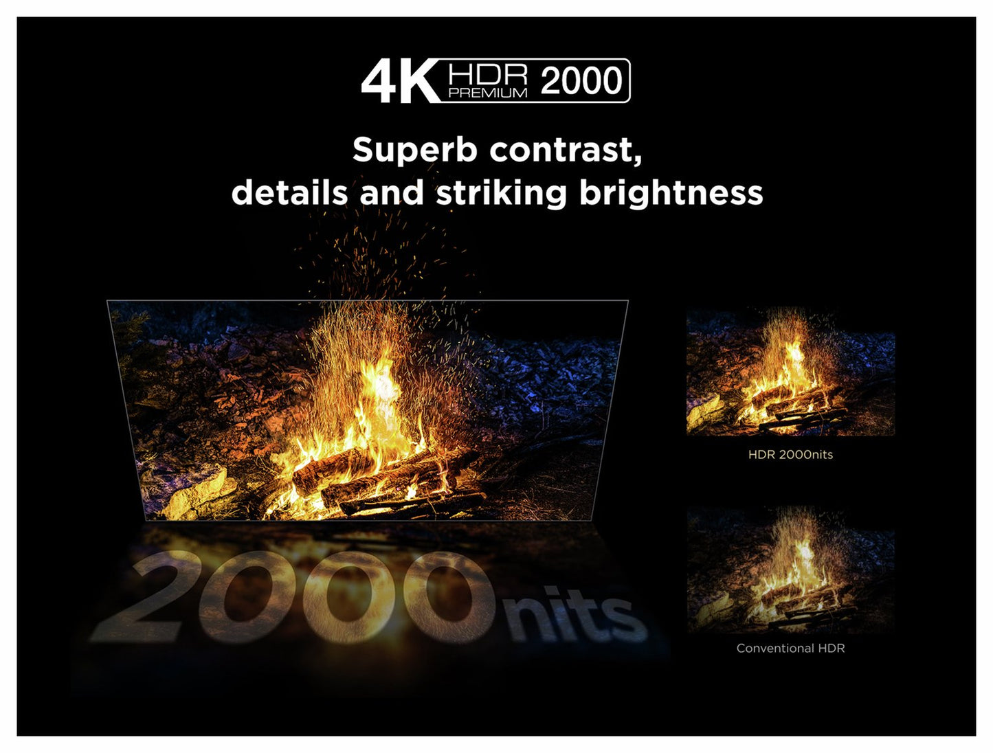 TCL 50 Inch 50C7K Smart 4K HDR Mini-LED Google TV