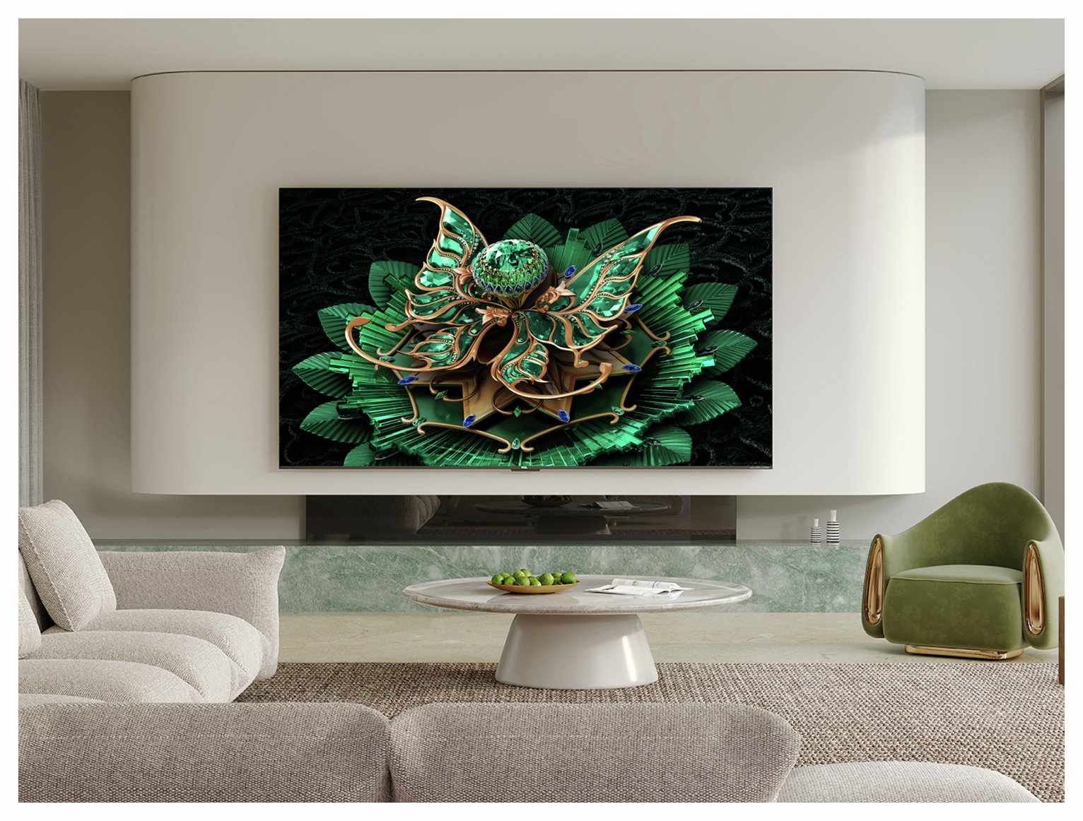 TCL 50 Inch 50C7K Smart 4K HDR Mini-LED Google TV