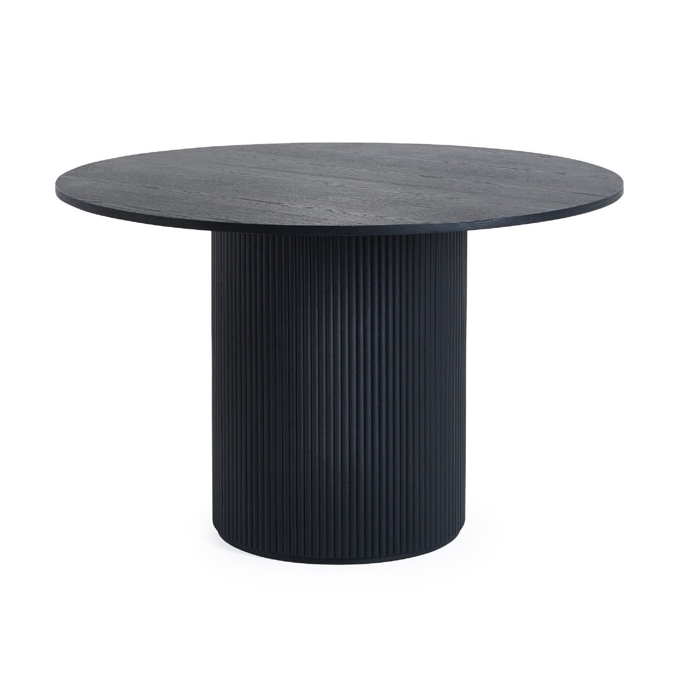 Julian Bowen Louis Round 4 Seater Dining Table - Black