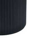 Julian Bowen Louis Round 4 Seater Dining Table - Black