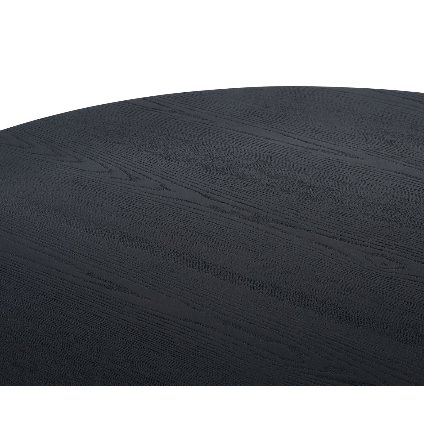 Julian Bowen Louis Round 4 Seater Dining Table - Black