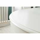 Julian Bowen Stanmore Ext 6 Seater Oval Dining Table -Ivory