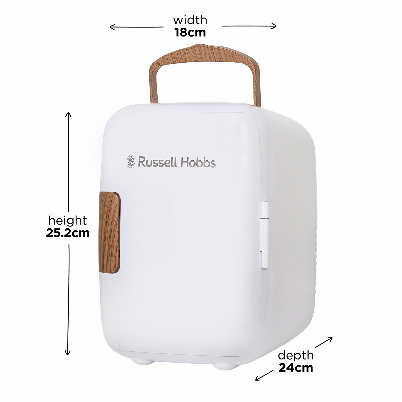 Russell Hobbs Scandi RH4CLR1001SCW 4L Mini Cooler - White
