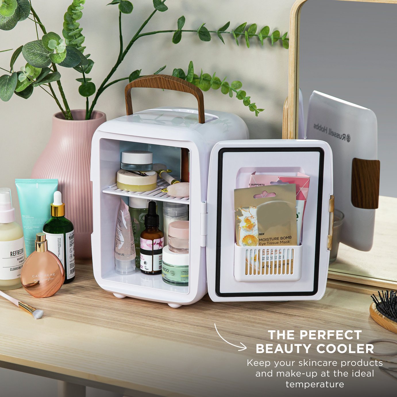 Russell Hobbs Scandi RH4CLR1001SCW 4L Mini Cooler - White