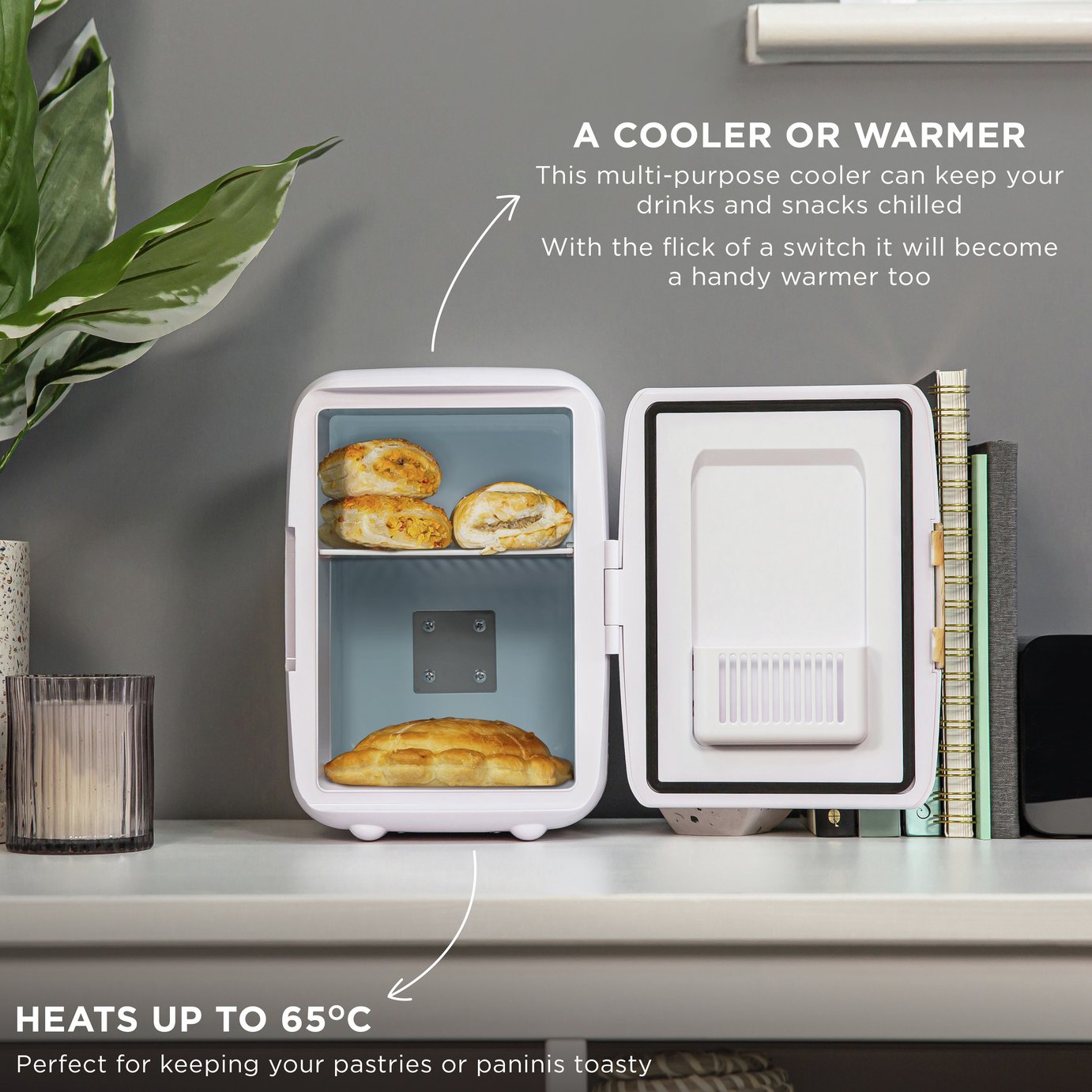 Russell Hobbs Scandi RH4CLR1001SCW 4L Mini Cooler - White
