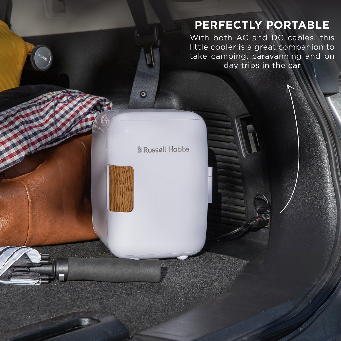 Russell Hobbs Scandi RH4CLR1001SCW 4L Mini Cooler - White
