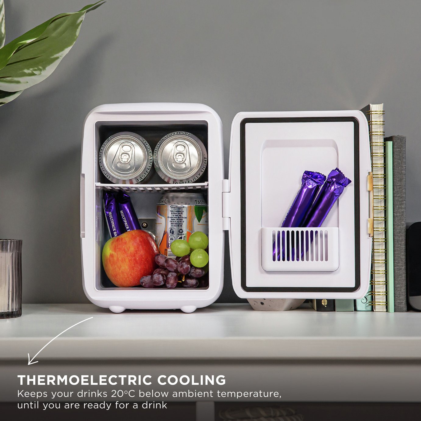 Russell Hobbs Scandi RH4CLR1001SCW 4L Mini Cooler - White