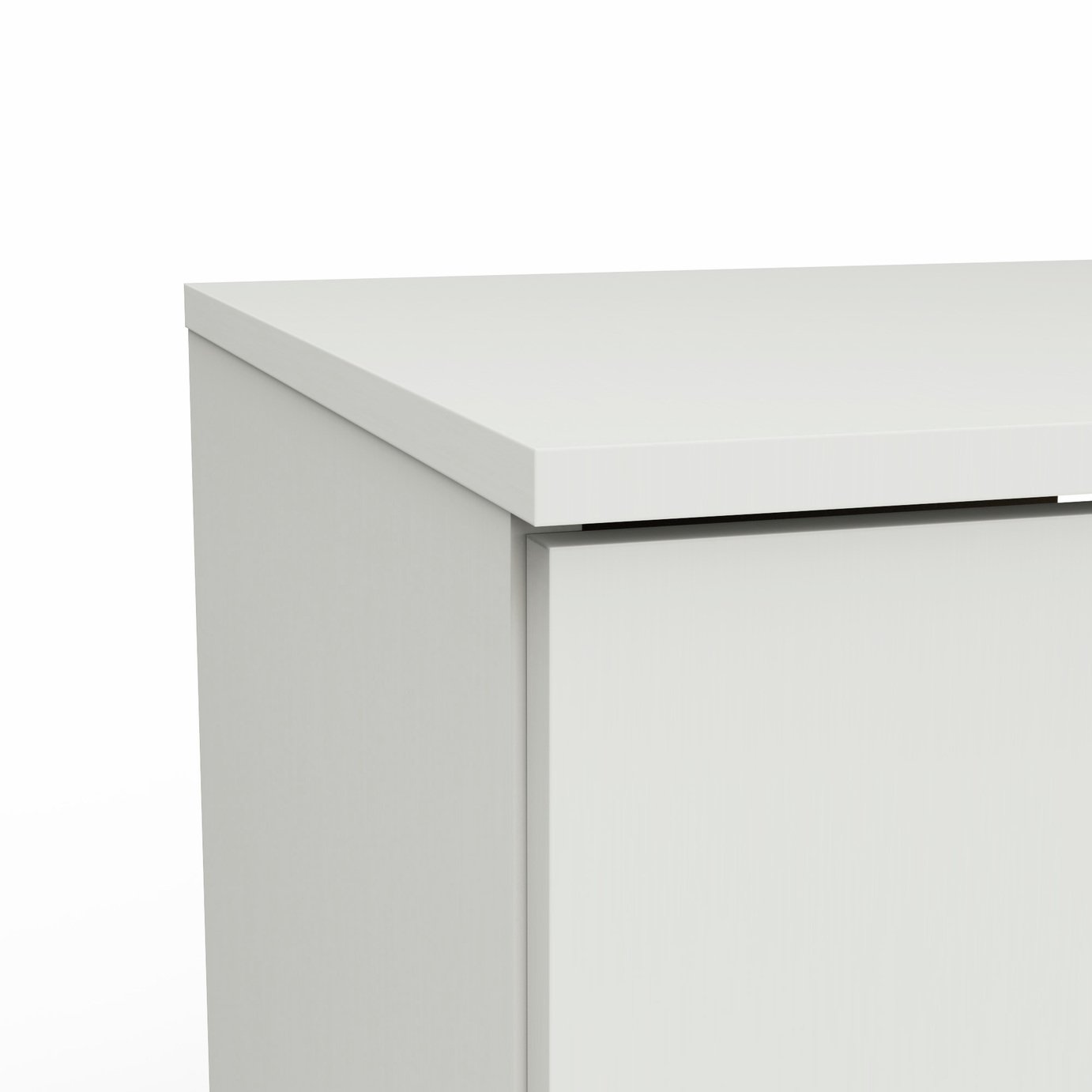 Argos Home Taite 2 Doors TV Unit - White