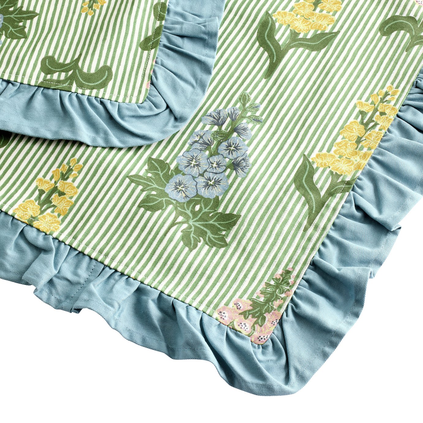 Argos Home Summer Fair Wipe Clean Table Cloth - Green