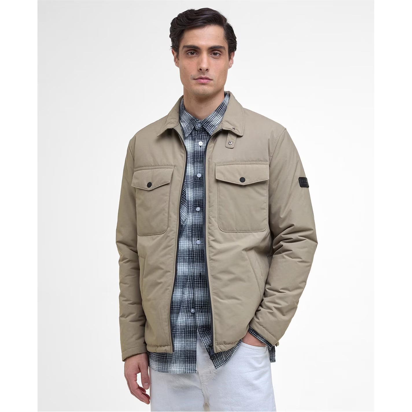 Men's Distill Quilted Long Sleeve Overshirt