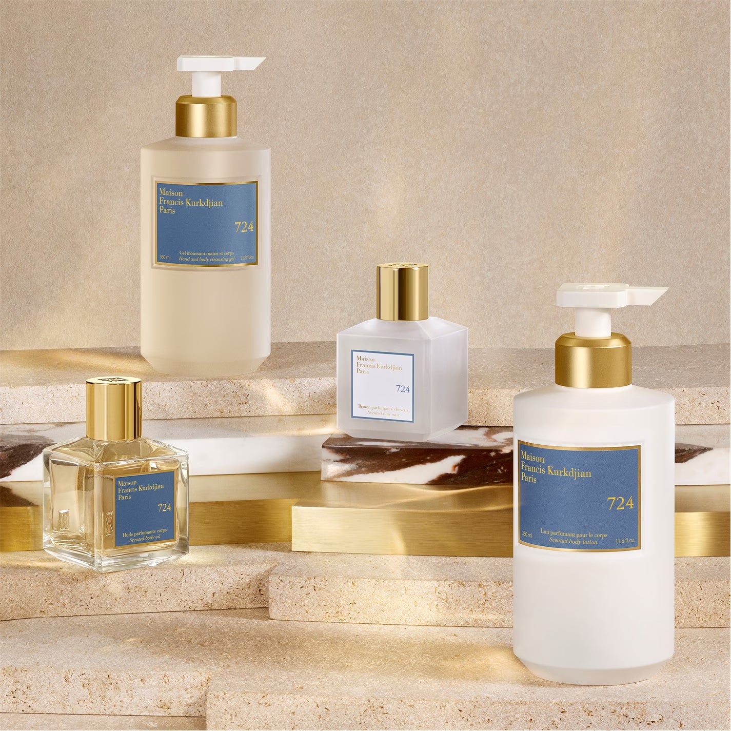 724 Scented Body Oil