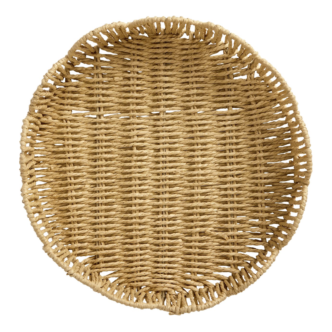 Argos Home Med Coastal Woven Tray - Natural