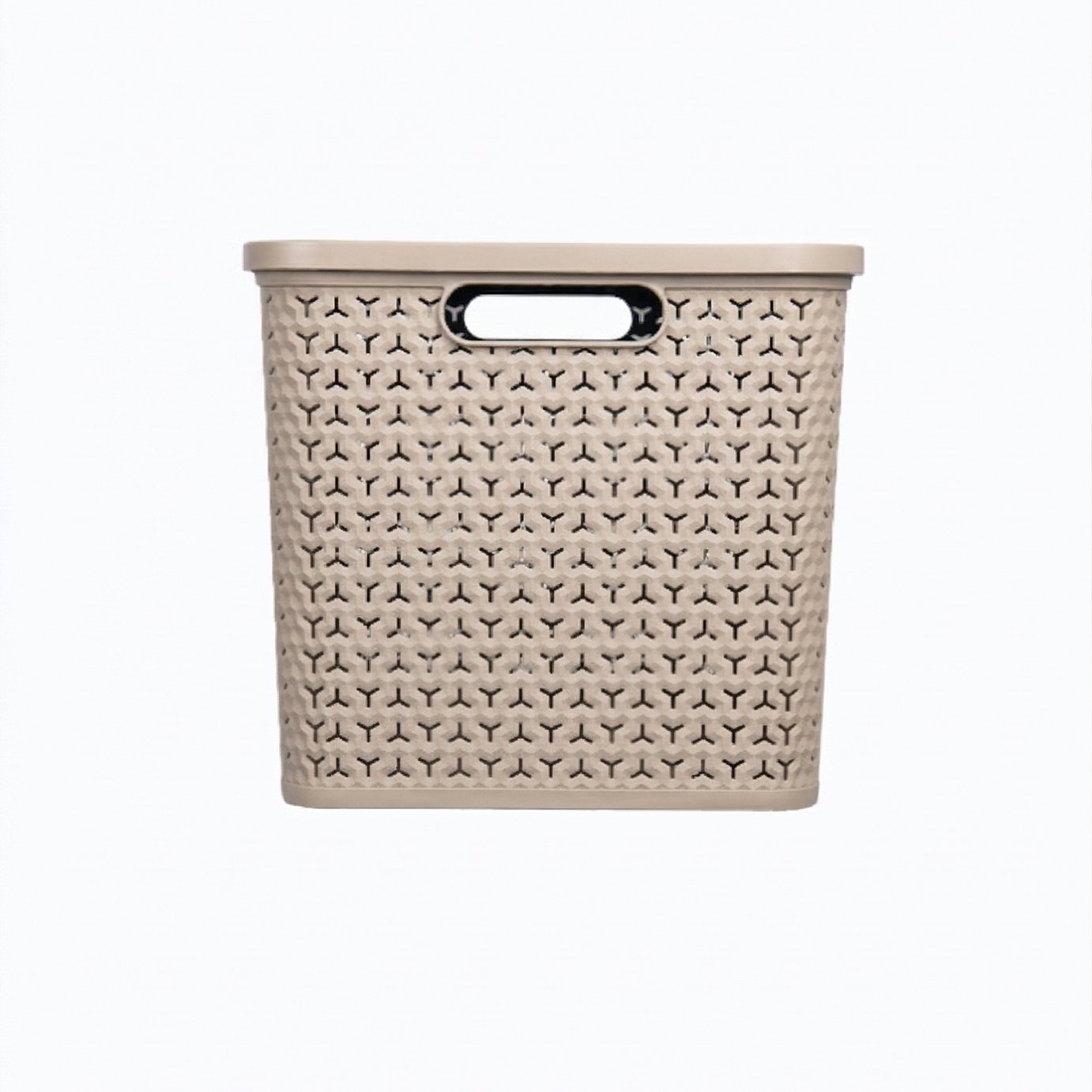 Strata Urban Store Set of 3 Storage Baskets with Lid - Mocha