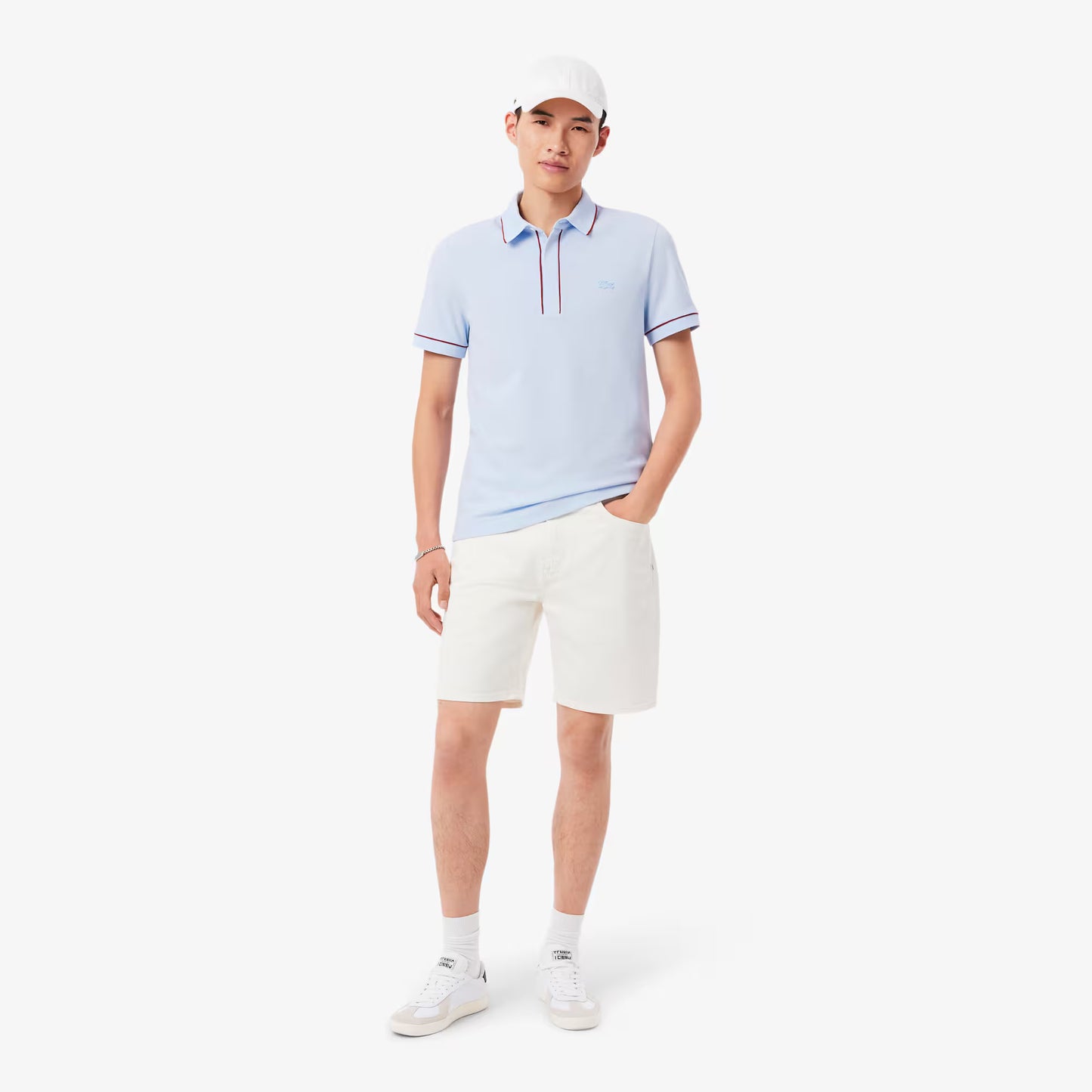 Regular Fit Paris Stretch Piqué Polo Shirt