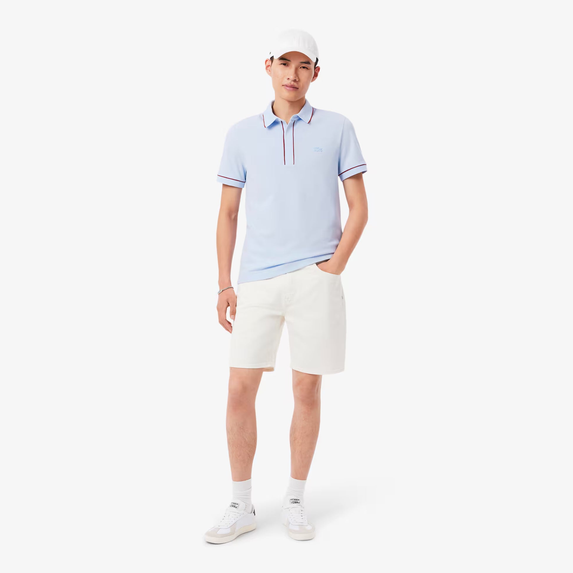 Regular Fit Paris Stretch Piqué Polo Shirt