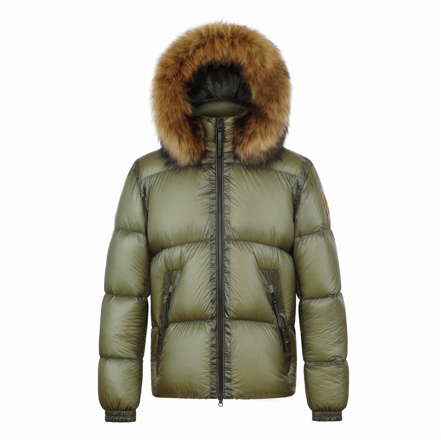 Men's Puffer OG Hooded Long Sleeve Short Puffer Jacket