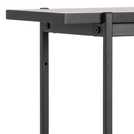 Furniture To Go Angus 2 Sliding Doors Bookcase - Black