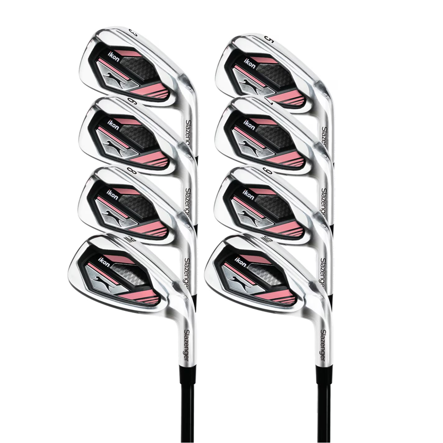 Slazenger VS Graphite Shaft Golf Club Set with Cart Bag Womens