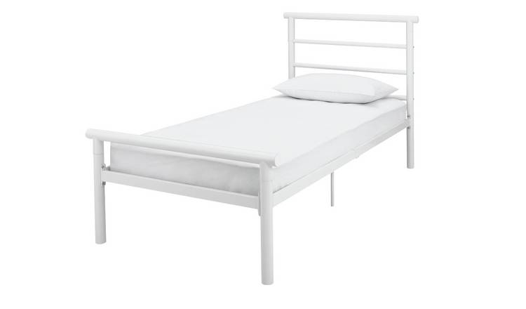 Argos Home Avalon Single Metal Bed Frame - Black