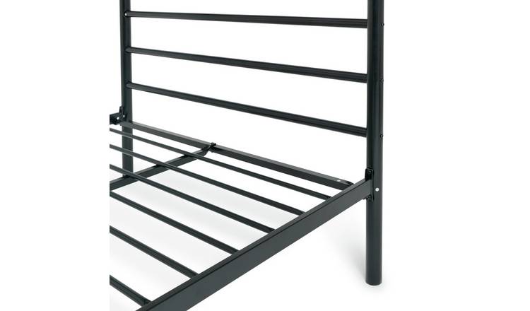 Argos Home Avalon Single Metal Bed Frame - Black