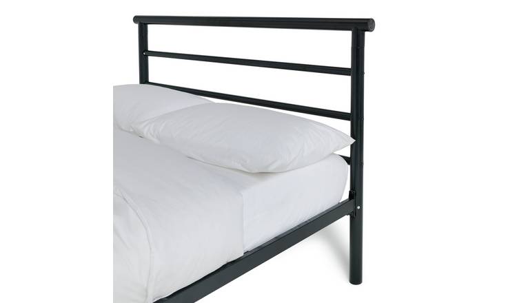 Argos Home Avalon Single Metal Bed Frame - Black
