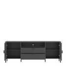 Furniture To Go Arundel 2 Door 2 Drawer TV Unit - Green