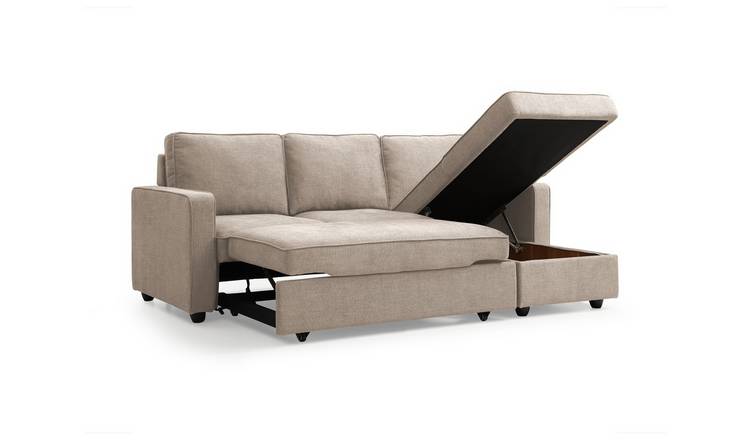 Kyoto Noah Corner Sofabed with Storage - Natural