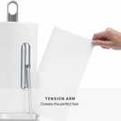 Simplehuman Paper Towel Holder With Spray Pump