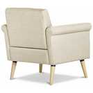 Argos Home Evie Fabric Armchair - Natural