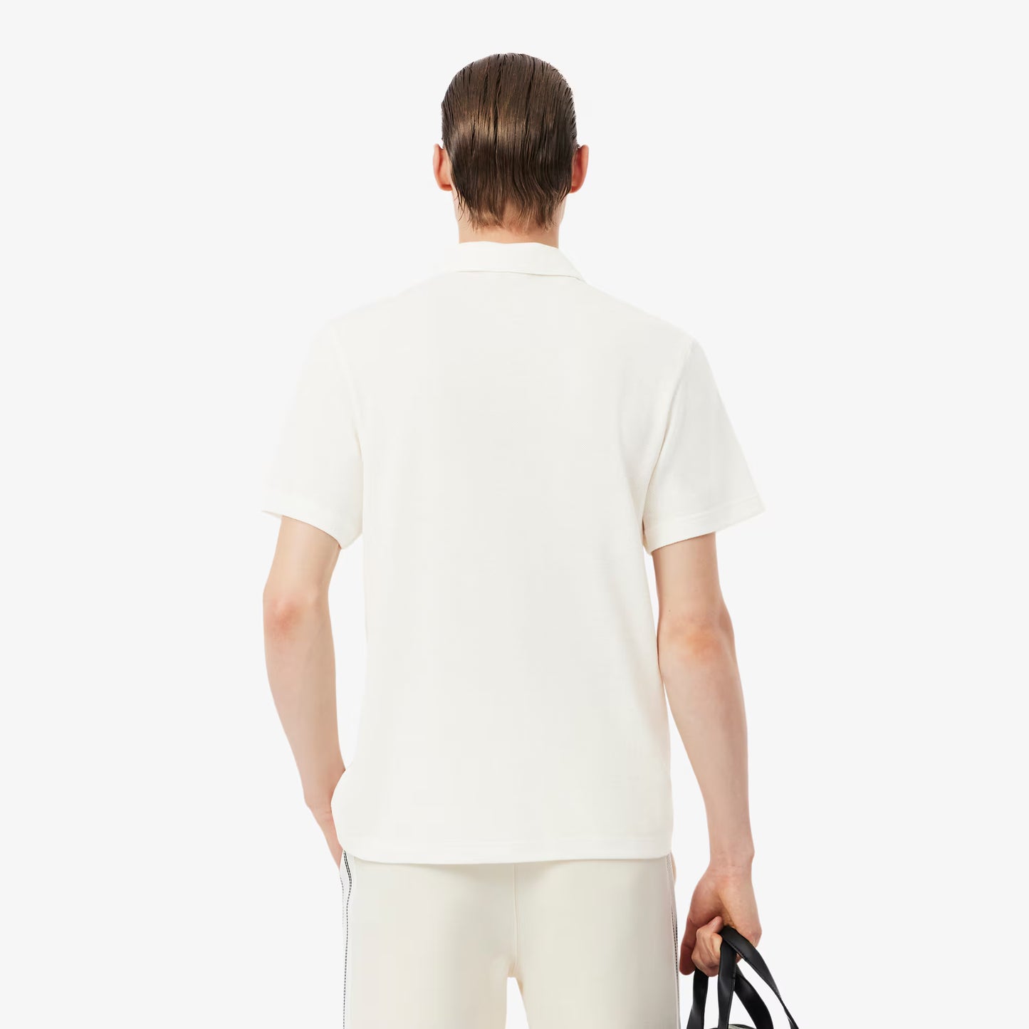 Classic Fit Cotton-Linen Polo Shirt
