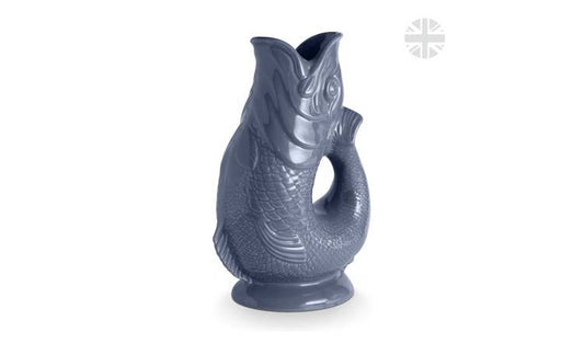 Wade Ceramic Clay Fish Jug 1.2L - French Grey