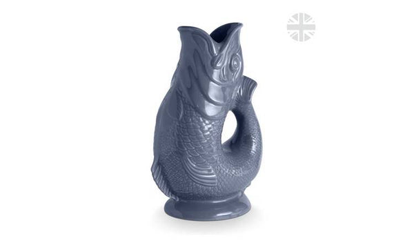 Wade Ceramic Clay Fish Jug 1.2L - French Grey