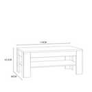 Furniture To Go Grafton Rectangular Coffee Table - Natural