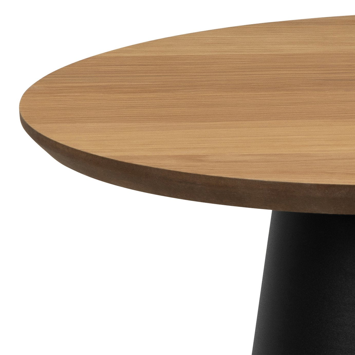 Furniture To Go Soli Round Coffee Table - Natural & Black
