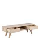 Furniture To Go A-Line 2 Drawer TV Unit - Natural