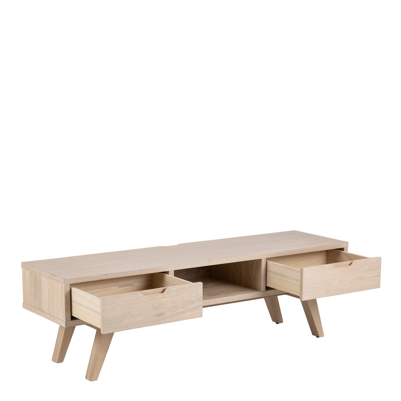 Furniture To Go A-Line 2 Drawer TV Unit - Natural