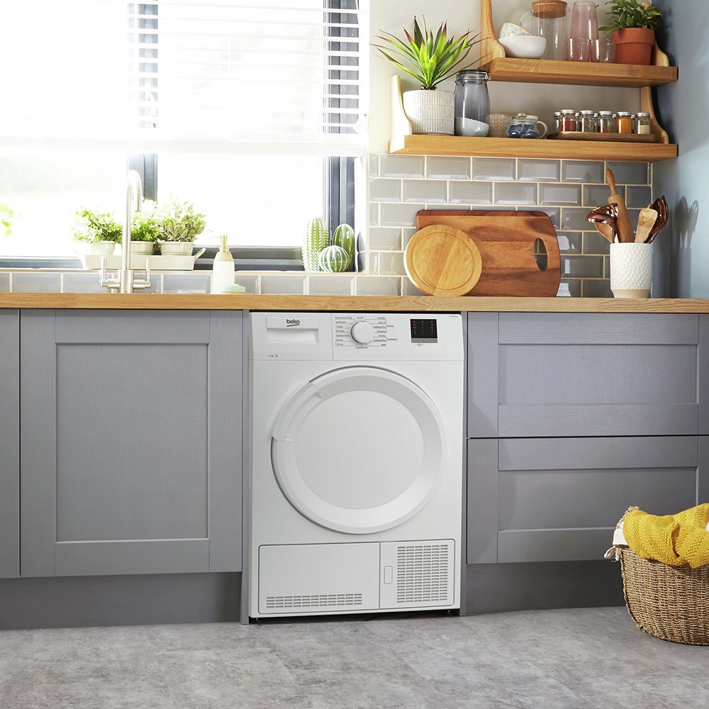 Beko DTLCE70051W 7KG Condenser Tumble Dryer - White