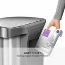 Simplehuman 45 Litre Stainless Steel Sensor Bin